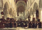 THe Interior of the Grote Kerk,Haarlem BLEKER, Gerrit Claesz